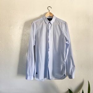 — The Kooples Dress button down blue Shirt —